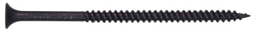 The Hillman Group 590770 Flat Head Fine Drywall Screws Black Phosphate, 6 by 1-5/8-Inch, 10-Pack
