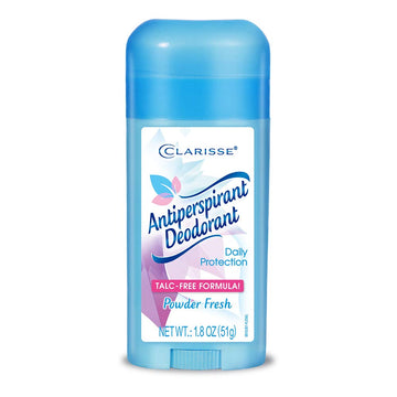 Clarisse Lady's Deodorant Antiperspirant, Powder Fresh, 2.5 Ounce