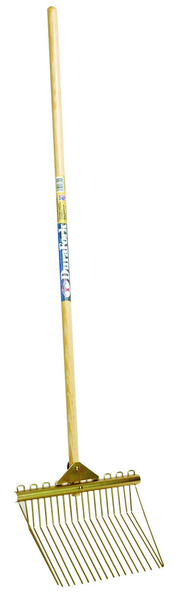 Little Giant® Metal DuraFork | Metal Manure Fork | PitchFork | Stable Fork with Angled Tines