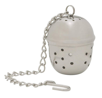 HIC Kitchen Mini Tea Ball Infuser, 18/8 Stainless Steel, For Loose Leaf Tea and Mulling Spices