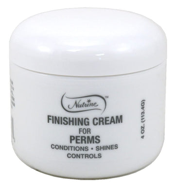 Nutrine Finishing Cream 4 Ounce (For Perms) (Pack of 3)