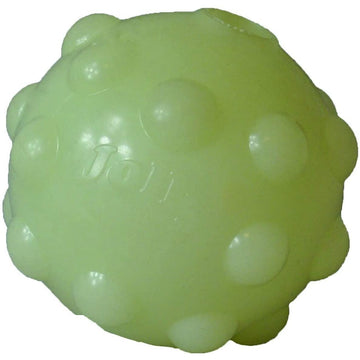 Jolly Pets Jolly Jumper, Large 4", Bouncing Dog Toy Ball; Glows in the Dark