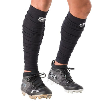 Shock Doctor SD20480-00001-OSFM Showtime Scrunch Leg Sleeves Black OSFM