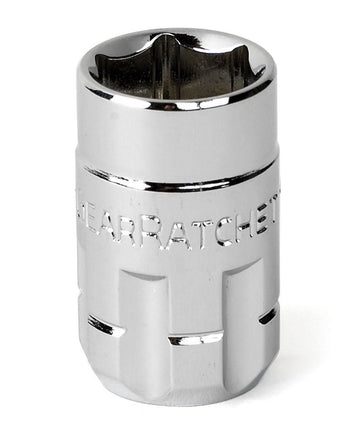 GEARWRENCH 1/4" Drive Pass Thru® 6 Point Standard Metric Socket 12mm - 522120GR