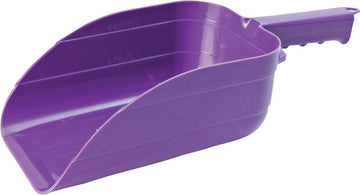 Little Giant® Plastic Utility Scoop | Heavy Duty Durable Stackable Farm Scoop | 5 Pint | Ranchers, Homesteaders and Livestock Farmers | Purple
