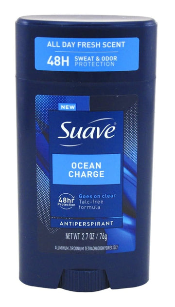 Suave, Antiperspirant Ocean Charge, 2.7 Ounce