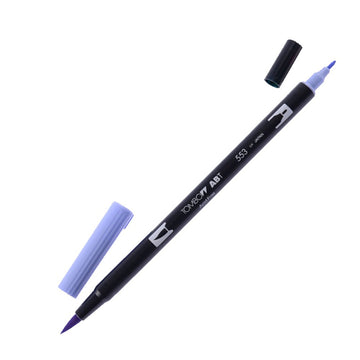 Dual Brush Pen - 553, Mist Purple