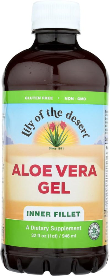 Lily Of The Desert Aloe Vera Gel, 32 Ounce - 6 per case.