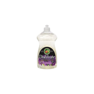 Earth Friendly Products Dishmate Liquid Dishwashing Cleaner, Natural Lavender, 25 Ounces (Pack of 12)