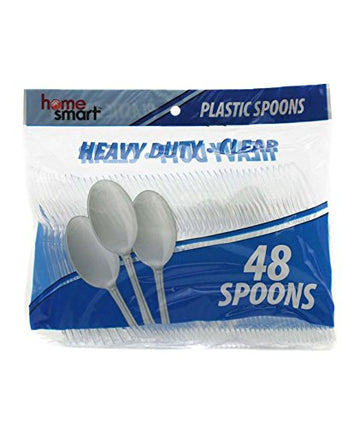 Smarthome CUTLERY H.S. BAG CLEAR SPOONS 24/48, Multicolored