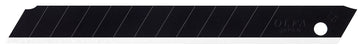 OLFA 9148US ABB-10B 9mm UltraSharp Black Snap-off Blade, 10-Pack