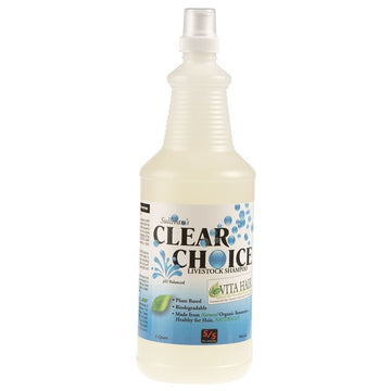 Sullivans Clear Choice Livestock Shampoo 1Qt Bottle