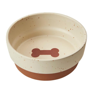 SPOT Ethical Products Sedona Dish Dog Chestnut Brown 5"