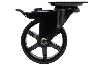 Shepherd 3 in. Dia. Swivel Polyurethane/Aluminum Caster 100 lb.