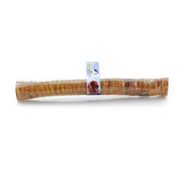 Barkworthies Beef Trachea Chew For Pets, 12-Inch