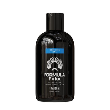 Formula F=kx Curl Defining Gel (8 oz), For Men With Wavy, Curly (Type 2a-3c) Or Fine Hair, Utilizing VP/VA Copolymer Technology, Drying Alcohol-free, Moisturizing & light-weight. Scent: Ocean