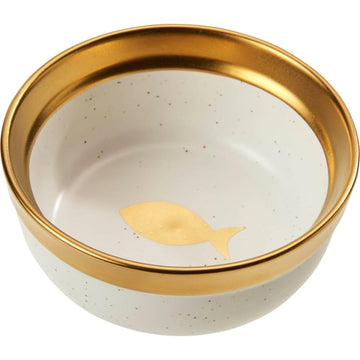 SPOT Ethical Products Malibu Dish Dog Gold 7"