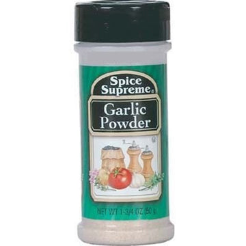 Great Lakes Spice Supreme 1.75oz (Sold: 3 Units per Pack) Garlic Powder, 1.75 Ounces, Multicolor
