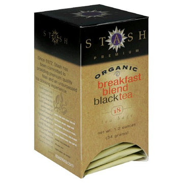 Stash Tea Breakfast in Paris Black Tea, 18 Count