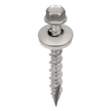 Acorn Roofing Screws #9 x 2.5", Metal-Wood for Roofing and Siding Applications, Forest Green, 250 Screws