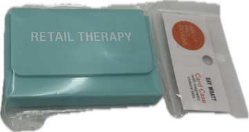 RETAIL THERAPY CARD CASE