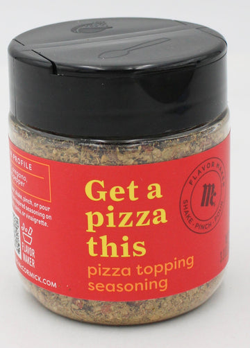 MCCORMICK FLAVOR MAKER PIZZA  SEASONINGS 3.3 Oz BB 8/30/26