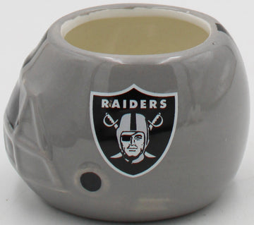 NFL LAS VEGAS RAIDERS SMALL CERAMIC HELMET