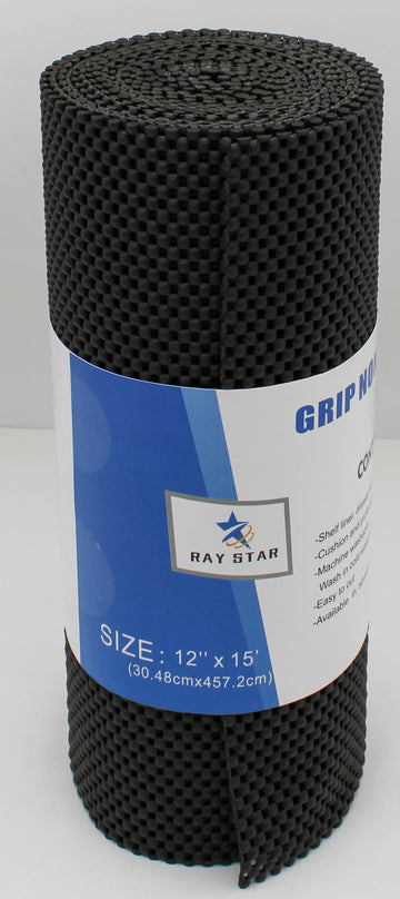 12x180" BLACK SHELF LINER