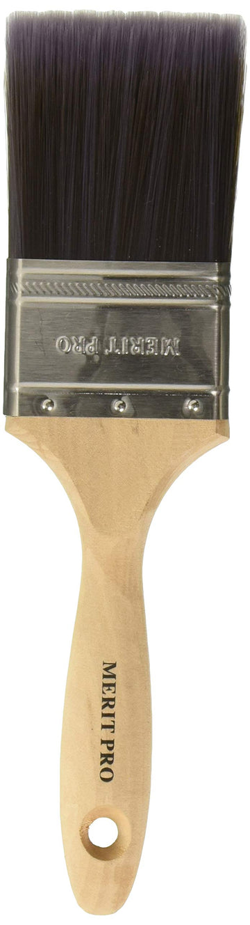 MERIT PRO 00347 2-1/2" Painter's Professional Beavertail Brush