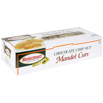 Manischewitz Mandel Cuts, Chocolate Chip, Passover,6-ounces (Pack of3)