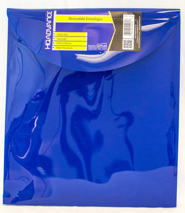 HQ Advance Products Reusable Poly Envelope with Velcro Closure, Extra Large Letter, Top Load (24181)