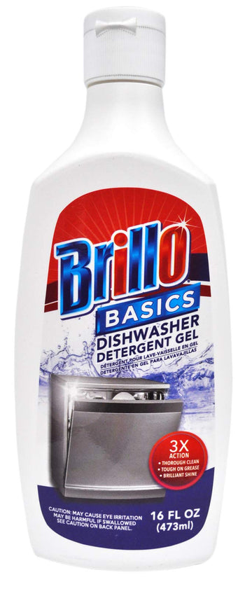 Brillo Basics Dishwasher Detergent Gel 16 oz