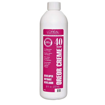 L'Oréal Technique Oreor Developer - Hair Color Developer, Creamy Formula For Uniform Results, Combine With Color of Your Choice, 40 Vol Dev 8oz