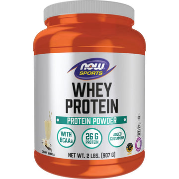 Now Foods Sports Whey Protein Natural Vanilla - 2 lbs