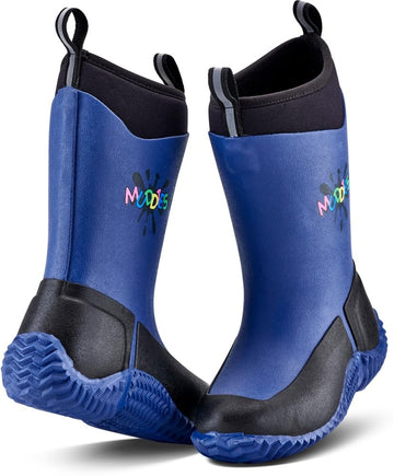 Grubs Outdoor Boots Child Muddies Rubber 10 Child Navy ICE-4042C
