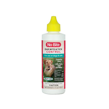 Durvet 011-1165 No-Bite Flea & Tick Ear Mite Control, 4 oz