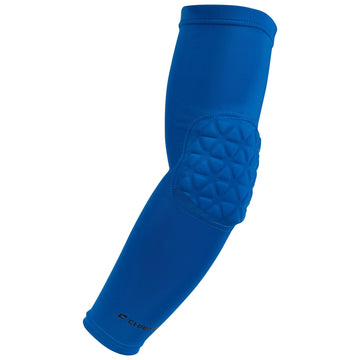 Champro Tri-Flex Protective Arm Sleeve (with elbow padding) (L, Royal Blue)