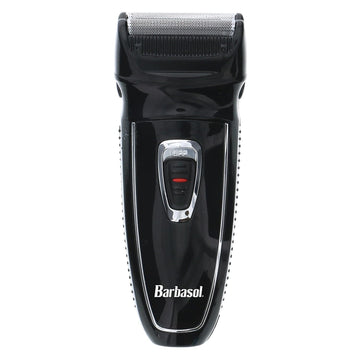 Barbasol Rechargeable Electric Foil Shaver with Stainless Steel Blades and Pop Up Trimmer