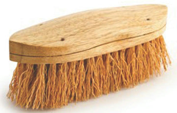 Desert Equestrian Furlong Riceroot Horse Grooming Brush, 8 1/4 Tan by DES