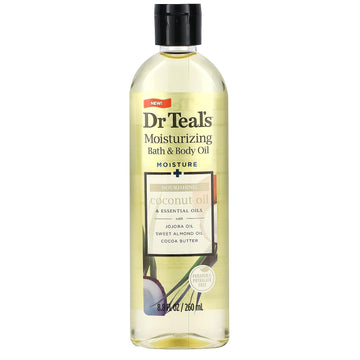 Moisturizing Nourishing Bath & Body Essential Oil, Coconut Oil, 8.8 fl oz (Pack of 2)