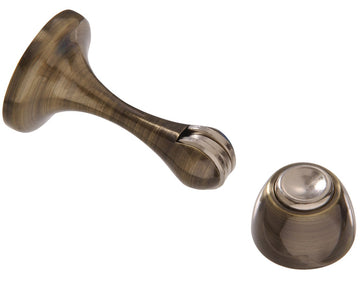 Hardware Essentials by Hillman 852947 Magnetic Door Stop Antique Brass