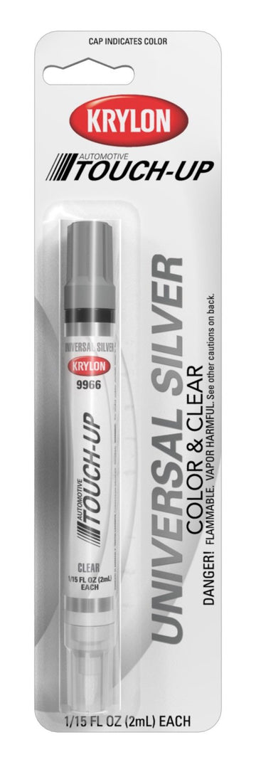 Krylon 9966 Touch-up Pen Felt Tip Applicator Universal Silver Touch-up Pen Felt Tip Applicator