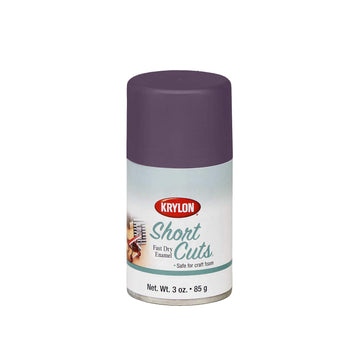 Krylon KSCS08400 Short Cuts Aerosol Paint, Sangria,3 oz (Pack of 1)