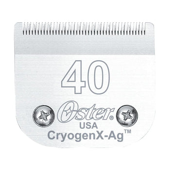 Oster Professional Pet & Dog Grooming Blades - Size 40 Detachable Clipper Blades - Replacement for Oster A6, Golden A5, Turbo A5, Power Max & PowerPro Ultra - for Veterinary Surgical Prep