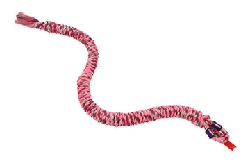 Mammoth Pet Products 26-Inch Snakebiter Rope Tug, Small, Assorted,MultiColored,53060F