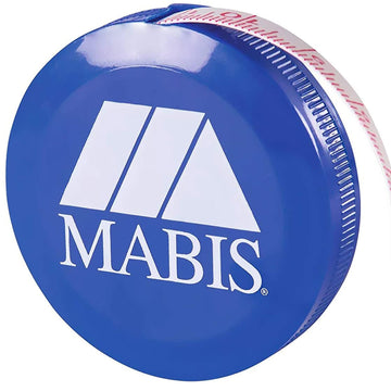 MABIS Retractable Tape Measure, Compact Flexible Measuring Tape, Body Tape Measure, 60 Inches, Blue