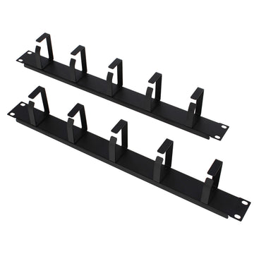 BISupply Cable Management Under Desk Wire Tray - 2pk Cord Organizer Desk Cable Management Cord Holder for Appliances