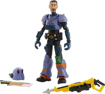 Mattel Disney and Pixar Lightyear Action Figure & Accessories Set, Alpha Class Mo Morrison 7-inch Collectible Toy with 24 Movable Joints