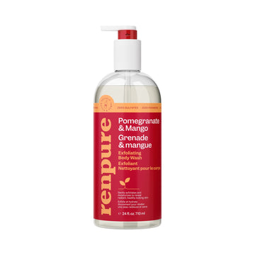 Renpure Originals pomegranate & mango body wash, 24 Ounce