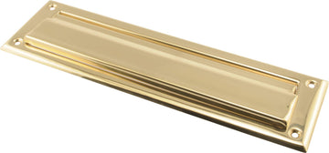 Hillman 852390 2" x 11" Mail Slot, Solid Brass, Bright Brass Finish, 1 Pack